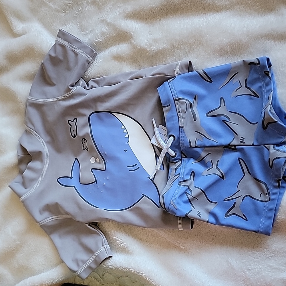 Carters 12 month swim clothes